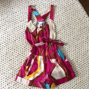 Diane VonFurstenberg silk romper